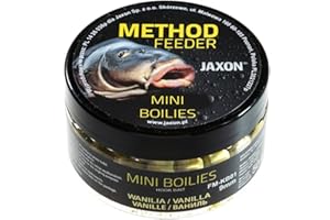 Jaxon Boilies 9 mm 50 g per metodo di alimentazione della carpa pesca alla carpa
