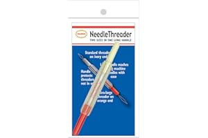 Colonial Needle Colonial 2-in-1 Needle Threader, Multi-Colour, 1.01 x 7.11 x 14.47 cm