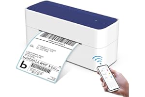 Itari Bluetooth Impresora de Etiquetas de Envío Impresora de Etiquetas Térmicas 4x6 para Paquetes de Envío, Máquina de Etiquetas de Escritorio para Pequeñas Empresas UPS Ebay Amazon