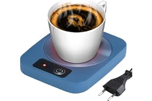 AOUZOVLI Tassenwärmer 55℃ Coffee Mug Warmer Tassen Wärmer Mit Aluminiumblech Geeignet Zum Erhitzen Von Schwarzem Tee Obst Und Milch Usw