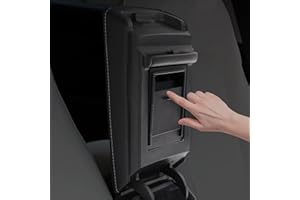 BASENOR Tesla Model 3 Model Y console centrale organisateur accoudoir boîte de rangement cachée accessoires 2016-2024