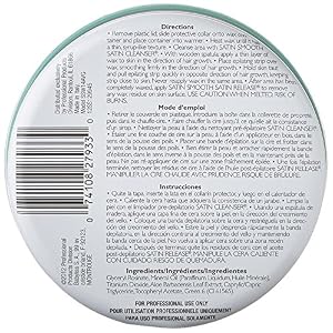 Satin Smooth Vitamin E Depilatory Wax with Aloe Vera - Image 2