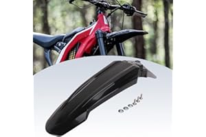 JFG RACING Dirt Bike Front Fende,Motorcycle Front Fender Mudguard for Surron Sur Ron Light Bee X/S Electric Bike-Black