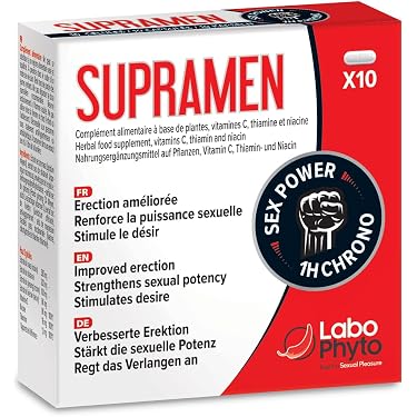 Comprimés Forte Erection - Pour Une Conduite Sexuelle Plus Longue Et Intense - Complément Alimentaire
