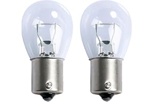 NETAGON 2 X 382 P21w Car Light Bulbs, Replace Indicator Bulb, Brake Light Bulbs, Stop And Tail Light Bulbs, Clear Light 12V BA15S 382 P21W Rear Break Light Bulbs, Replace Car Lights