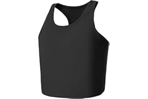 Wonababi Attache-poitrine pour transgenre, Attache-poitrine pour transgenre avec dos droit pour Cosplay FTM Binder，10 Pcs Sticker