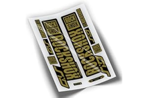 PEGATINEA Pegatinas Horquilla ROCKSHOX SID 2018 Oro WP65