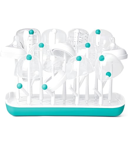 Babyflaschen Trockengestell - Vertikaler Abtropfständer Mit Abdeckung