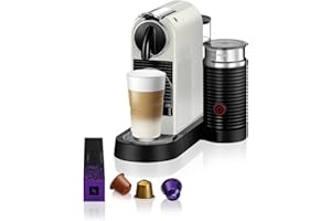 De'Longhi Nespresso En267.Wae Citiz Ekspres do Kawy, Tworzywo Sztuczne, 1710 W, 1 L, Biały