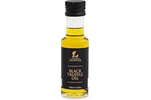 TruffleHunter - Huile de Truffe Noire - Huile d'Olive Extra Vierge pour Cuisine et Assaisonnement - 100 ml