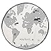 Produktbild WElinks Krabbelmatten für Babys, Weltkarten-Design, Kinderteppich, Spielteppich, für Zuhause im Kinderzimmer, Schlafzimmer, Wohnzimmer, Spielzimmer, runder und dekorativer Bodenteppich
