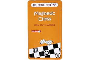 The Purple Cow PC36TGCHE Chess Magnetic Travel Game