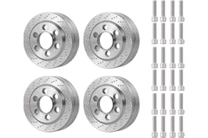 AXspeed Heavy Duty Radgewichte, 4 Stück Gegengewicht für 1/10 RC 1,9" Beadlock Felgen