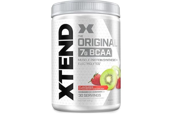 Poudre XTEND Original aux BCAA - orange sanguine | complément alimentaire aux acides aminés ramifiés | 7 g de BCAA + électrolytes pour récupération et hydratation | 30 portions