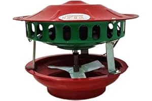 GFYWZ Ventilatore A Tiraggio Indotto per Uso Domestico 120W 6 Foglie Aspiratore per Camino Aspiratore Fumi per Stufa Ventilatore A Tiraggio Indotto in Scarico Macchina per Il Fumo,11cm