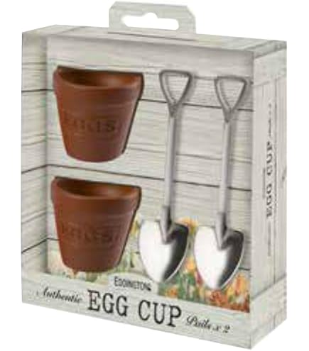 Elbenwald Set Di 2 Portauovo A Forma Di Calderone - Harry Potter - Ceramica Nera - Regalo Per Maghi E Babbani