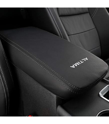 Center Console Armrest Cover For 2013-2018 Nissan Altima - Scratch Protection, Easy Install, Black