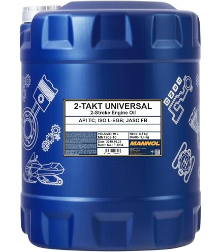 FANFARO M-2T Universal 2-Takt Motoröl – 12x1 Liter, API TC, Für Motorräder & Zweitaktmotoren (Gemisch- Oder Getrenntschmierung)