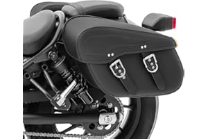 CRAFTRIDE Sacoche cavalière pour Royal Enfield Meteor 350 VH5 Noir