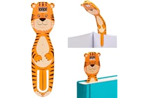 GIFTS FOR READERS & WRITERS Flexilight Pals Rechargeable Reading Light | 2 in 1 Bookmark Book Light | LED Clip On Reading Lamp | Children and Adult Book Torch | Book Accessories | Gift for Readers, Book Lovers