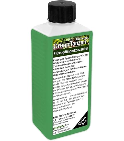 GREEN24 Grnlilien-Dnger Chlorophytum Flssigdnger HIGHTECH : Amazon.de:  Garten