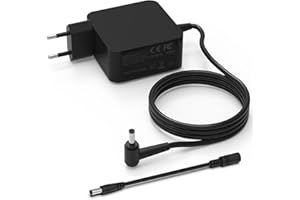 HAFIUEGE Alimentatore 45W Caricatore 19V Caricabatterie 2.37A per ASUS Vivobook 14 15 Zenbook UX310U UX303UA UX330 UX330U UX360 UX360C UX305 Q504U Q504UA Q302 Q302L Q302LA Notebook Caricabatteria PC Portatile