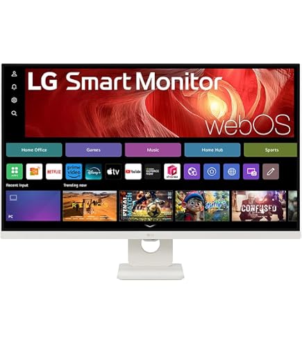 LG MyView Smart Monitor 32SR83U-W.AEU All-in-One 32, IPS Panel FHD
