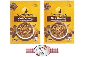 Conimex - Mix for Nasi Goreng - Indonesian Spice Mix With Dried Vegetables - 37 g - (2 x Units) and 1 x Exclusive Small Gift from Vestemfashion Team