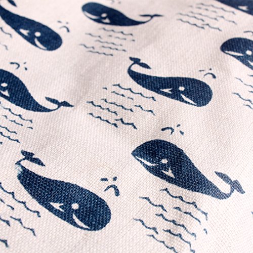Andux Wäschesack Wäschekörbe/ZYL-01 (Whale Patterned) - 4