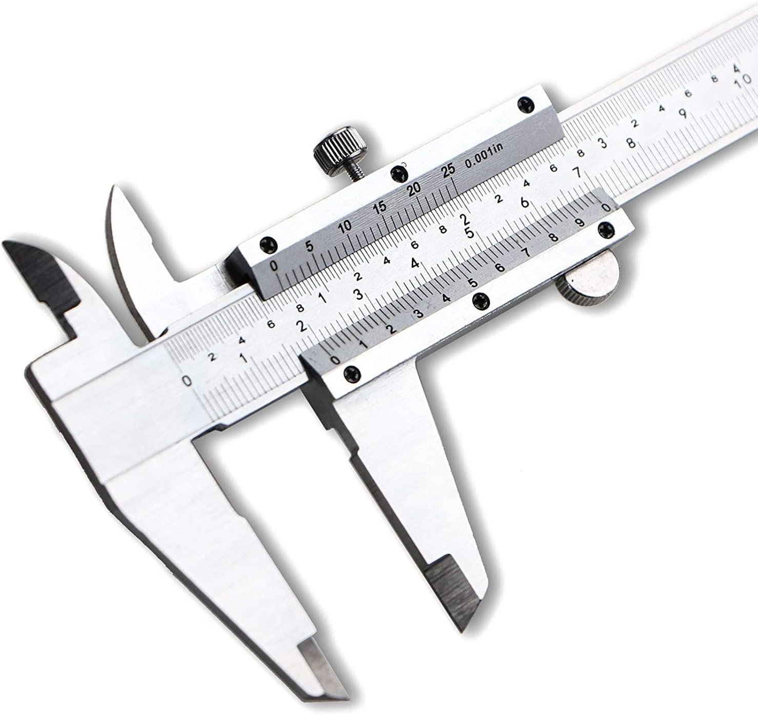 Spurtar Pied à Coulisse 0-150mm 0-6" Pied a Coulisse Outil de Mesure | 0.02mm/0.001" précision pour Professionnel/l'industrie/le Bricolage/la Maison avec étui de Rangement