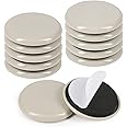 12 Pack 2 Inch Furniture Moving Pads with Heavy Duty Adhesive, Furniture Sliders for Carpet & Hardwood Floors, Easily Move Any Item While Protect The Floor