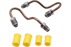 SHLPDFM 2x Bremsleitung Bremssattel Hinten Set für Vw Golf MK 5&6 GTI Skoda AUDI A3 & TT