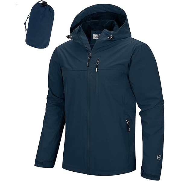 Veste De Pluie Femme Légère Et Pliable – Imperméable, Coupe-vent – Idéale Randonnée, Vélo, Voyage