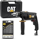 CAT DX17.1 750Watt 13mm Profesyonel Darbeli Matkap + 8 Par&ccedil;a Aksesuar