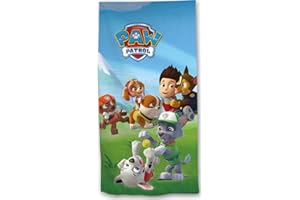 arlis Toalla de playa Paw Patrol o toalla de baño Paw Patrol 70 x 140 cm de algodón (toalla Paw Patrol)