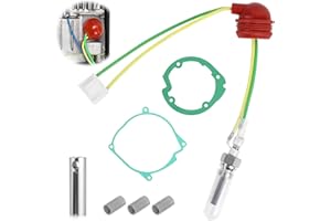 LEIORTUFA Candele Riscaldanti in Ceramica, 12v 3kw 5kw 8kw Candelette Riscaldatore a Gasolio, camion barca aria riscaldatore di parcheggio diesel accessori ricambi (universale)