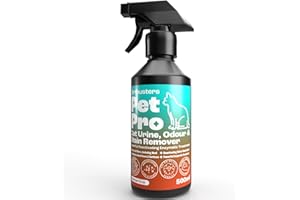 Dirtbusters Pet Pro Cat Stain & Pet Odour Eliminator Spray, Powerful Cat Urine Enzyme Cleaner Use to Clean Pet Stain and Odour Remover, for Carpet, Fabric & Upholstery, Summer Fruits (500ml)