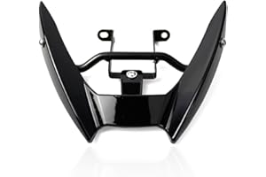 FATExpress Accessoires de moto Avant Support de carénage de phare avant supérieur pour 2014 2015 2016 Yamaha MT FZ 09 MT-09 FZ-09 MT09 FZ09 14-16 pièces (Noir)