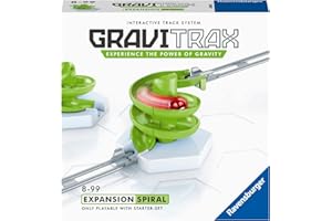 Ravensburger - GraviTrax - Élément Spiral - 26838 - Jeu de construction STEM - Extension pour circuits de billes créatifs - Enfants de 8 ans et plus - Version française