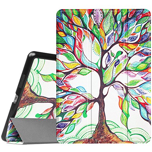 Fintie iPad Pro 10.5 Zoll Hülle - Ultra Schlank Superleicht Ständer Slim Shell Case Cover Schutzhülle Tasche mit Auto Schlaf / Wach Funktion für Apple iPad Pro 10,5" Zoll Display 2017 Neue Modell, Liebesbaum