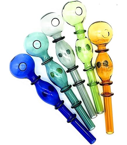 Pipe En Verre One Hitter Pour La Combustion D'huiles Et L