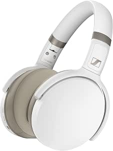 Sennheiser HD 450BT Cuffia Wireless con Cancellazione Attiva del Rumore,  Bianco : Amazon.it: Elettronica