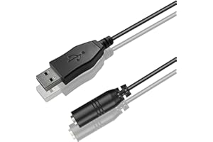 Xintronics USB to 3.5mm Jack Audio Adapter 3 Feet, USB to Aux Cable with TRRS 4-Pole Mic-Supported 3.5mm Aux Stereo Converter External Sound Card for Headset PC Laptop Mac Desktop PS4 PS5 Linux