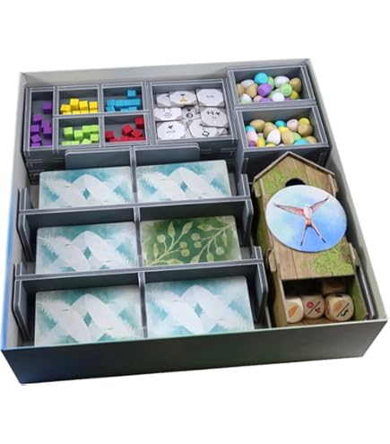 Organizer Insert pour Wingspan Asia (avec manchon) - boîte du jeu | dans le monde