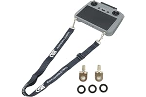 LICHIFIT Neck Strap Lanyard for DJI RC PRO/RC 2 / RC/RC PLUS Hanging Belt Sling Rope with Screws and Buckles for DJI Mini 3 Pro/Mavic 3 Pro/Air 3 Remote Controller