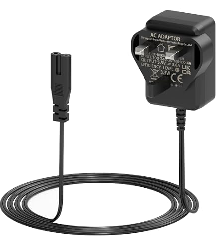 Alimentatore Caricabatterie Per Kärcher WV5, WV50, WV55, WV75 - 5.5V 0.6A Cavo 1.5m