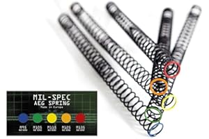 ASG Ultimate Sprężyna Upgrade M125 (pomarańczowa) dla dorosłych, czarna, jeden rozmiar