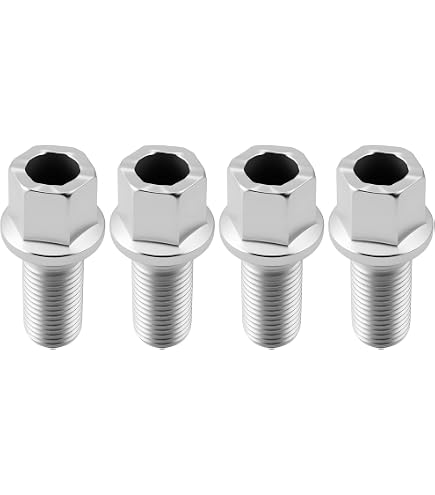 Lot De 2 Boulons Vis De Maintien De Roue M14 X 1.5 Mm - Compatible Audi VW Seat Skoda OEM