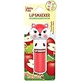 Lip Smacker Lippy Pals Fox, Flavored Moisturizing & Smoothing Soft Shine Lip Balm, Hydrating & Protecting Fun Tasty Flavors, Cruelty-Free & Vegan - Foxy Apple