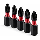 İmpact Bits U&ccedil; 25 mm PZ2 Tayvan &Ccedil;eliği Mıknatıslı Pozidriv Manyetik 1/4" Matkap Ucu 2.5 cm Uzunluk